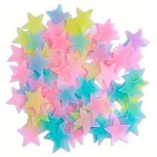 Glow in the Dark Star Stickers – Reusable Luminous Ceiling & Wall Decor